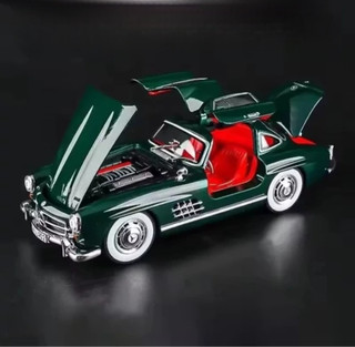 ماکت ماشین بنز 300 sl دودزا برند چه ژی سبز یشمی