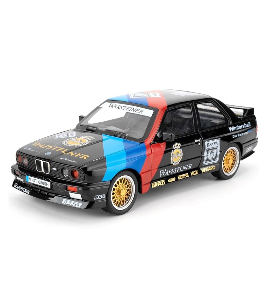 ماکت ماشین بی ام و  bmw m3  ؟اسپورت مشکی برند چه ژی ۱/۲۴