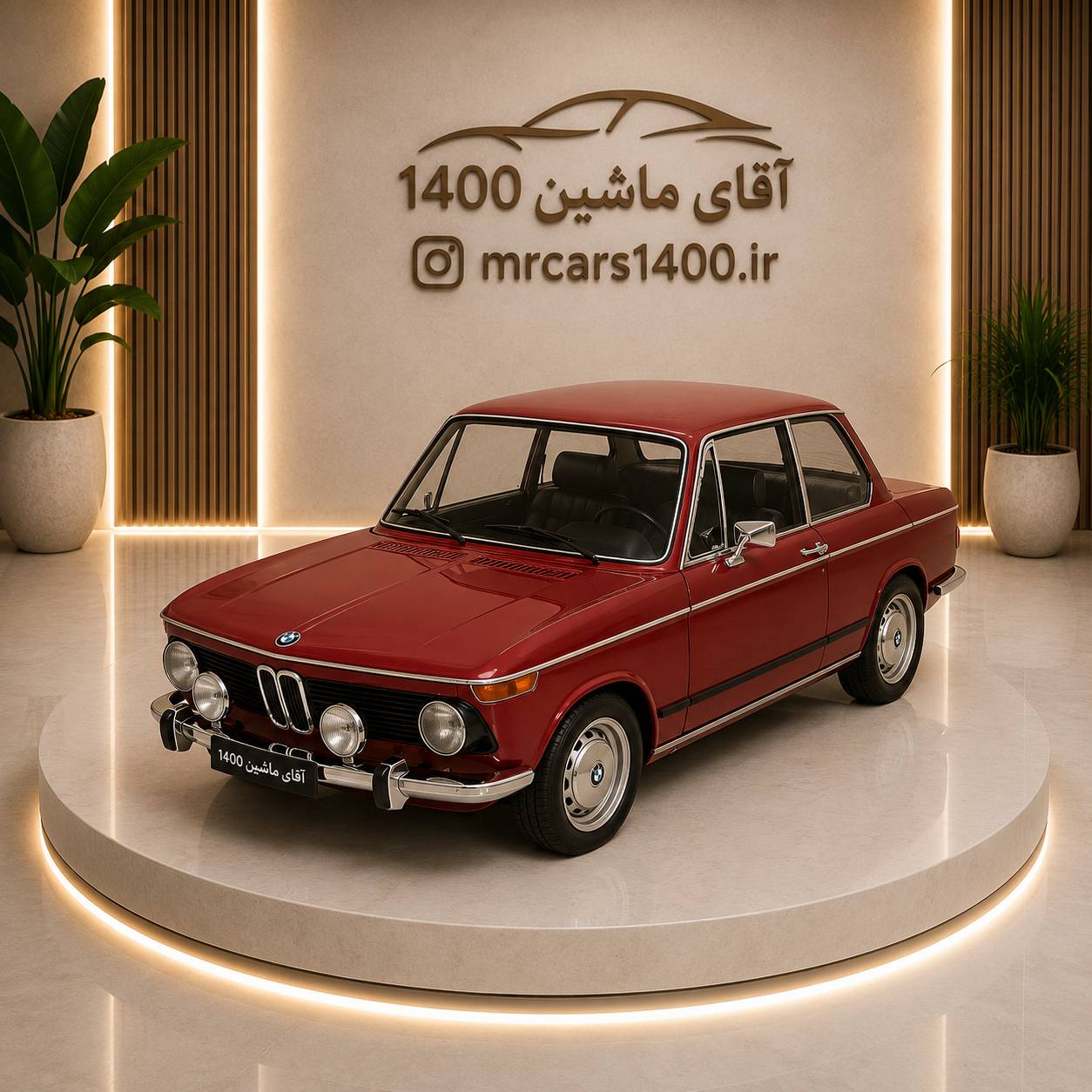 ماکت ماشین بی ام و ۲۰۰۲ برند گرند آلیانس مقیاس ۱/۱۸
