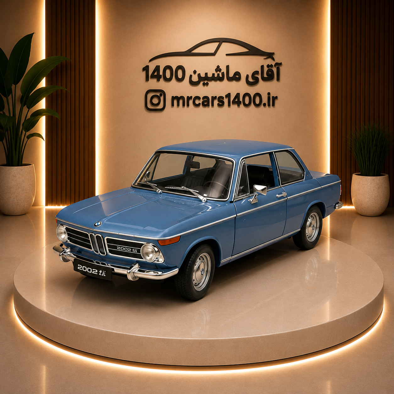ماکت ماشین بی ام دبلیو  bmw 2002 برند ویلی مقیاس ۱/۲۴ خرید قسطی